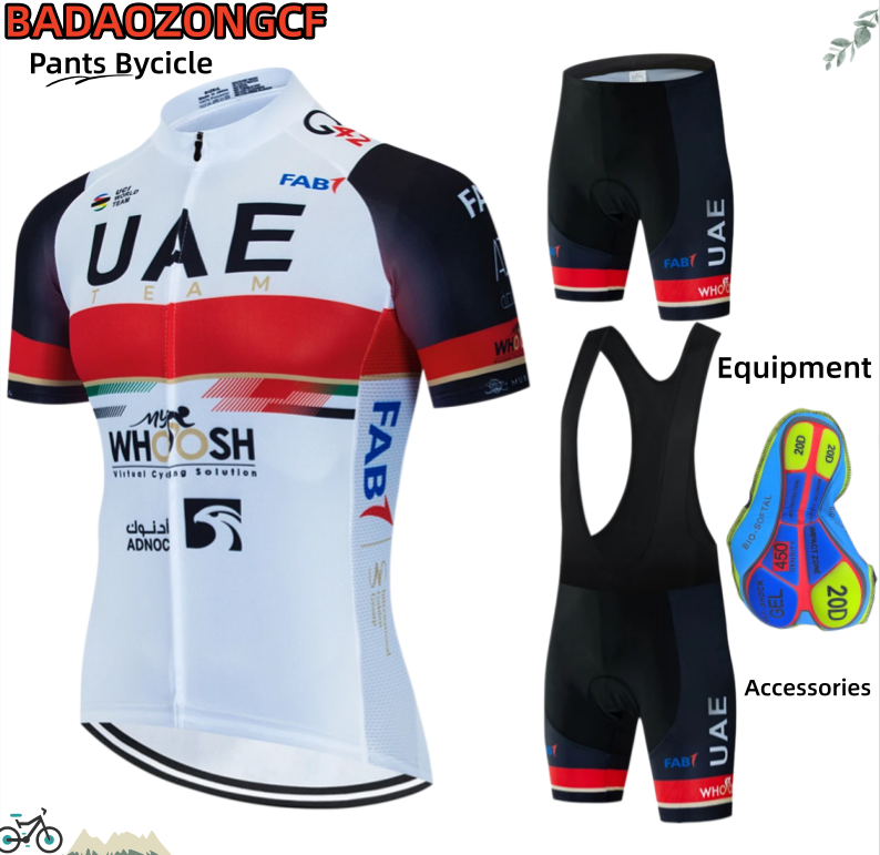 Men Accessories Uae - Radsport-MTB-Ausrüstung VAE Herren-Radkleidung MTB-Trikot Trägerhose Rennrad-Zubehör