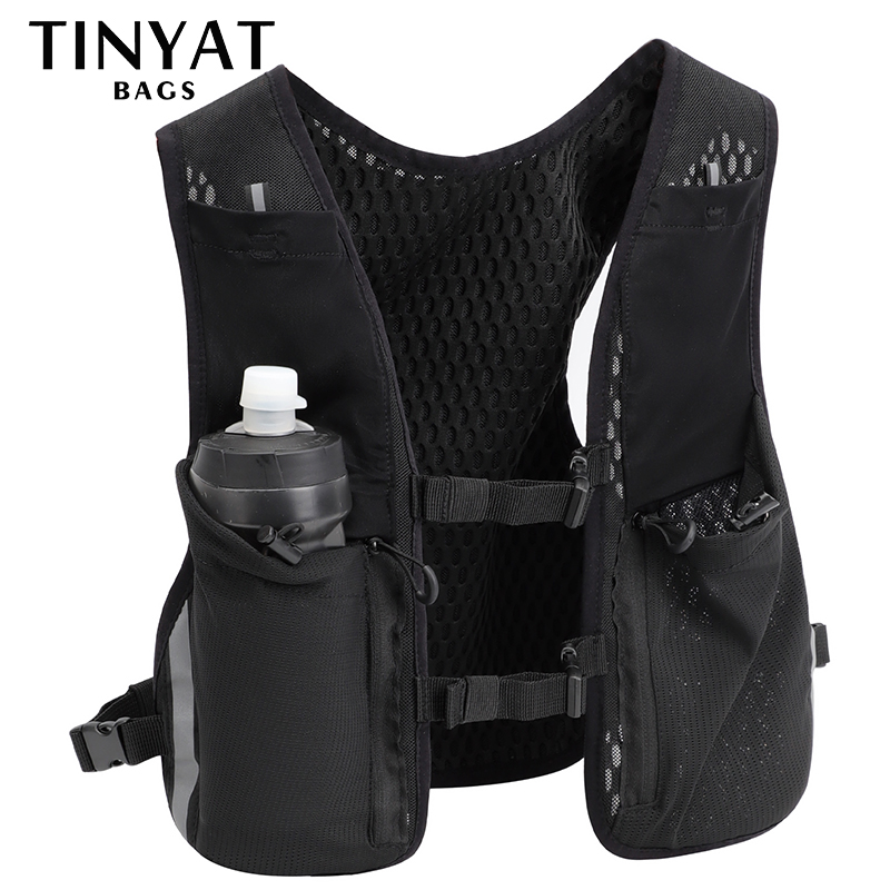 Men Accessories Bag - TINYAT Reflektierende Multifunktions-Westentasche für Männer und