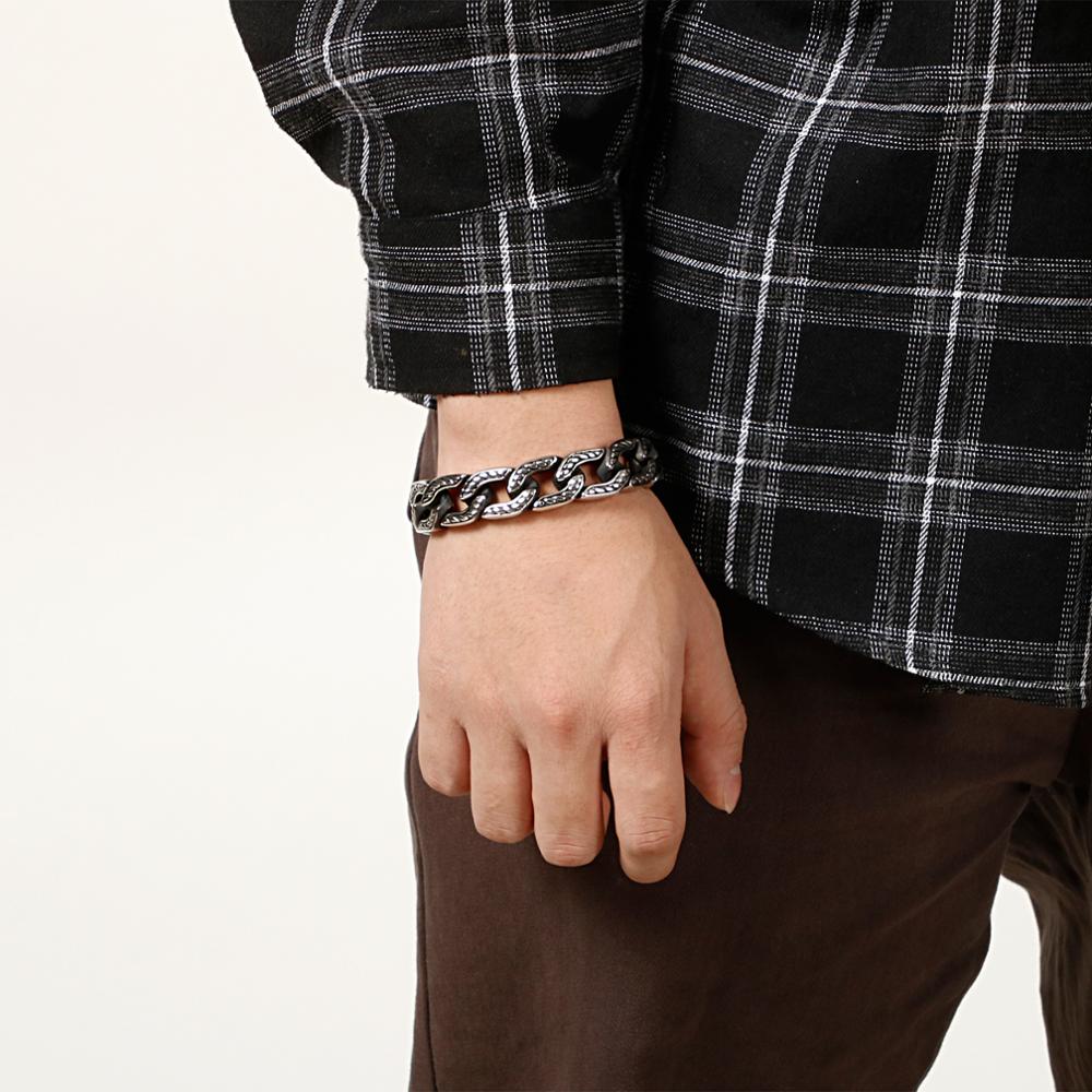 Kalen Punk Kette Schädel Armre – Men Accessories Bd Bewertung und Preis