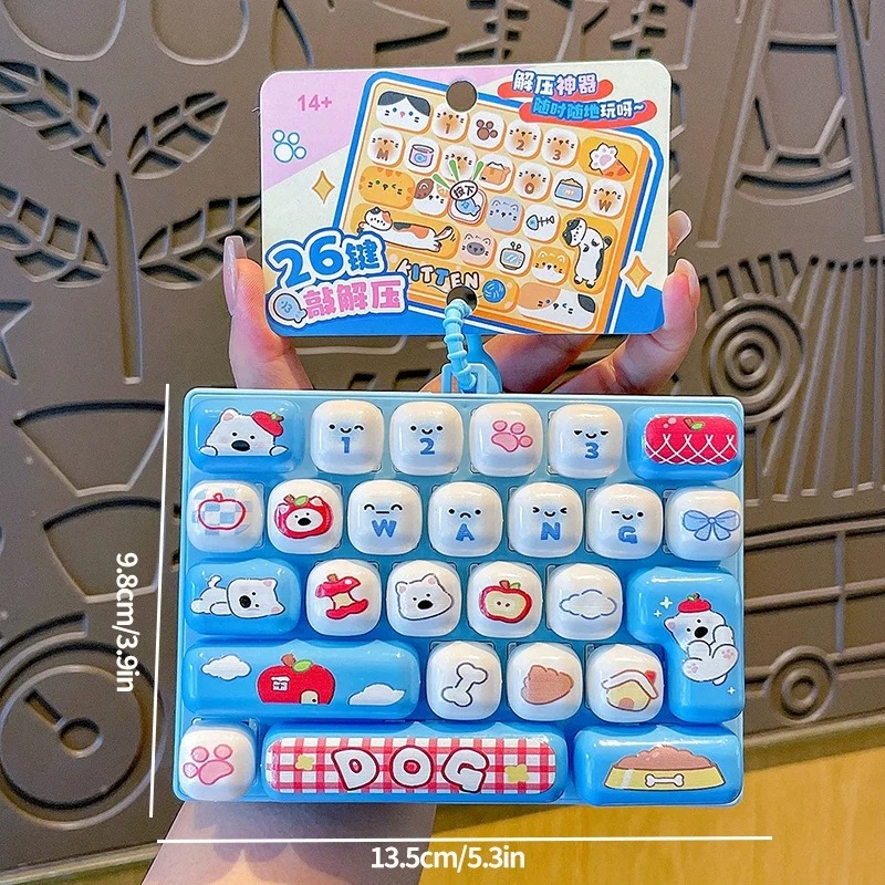 26-Tasten Anti-Stress-Tastatur – Men Keychain Accessories Bewertung und Preis