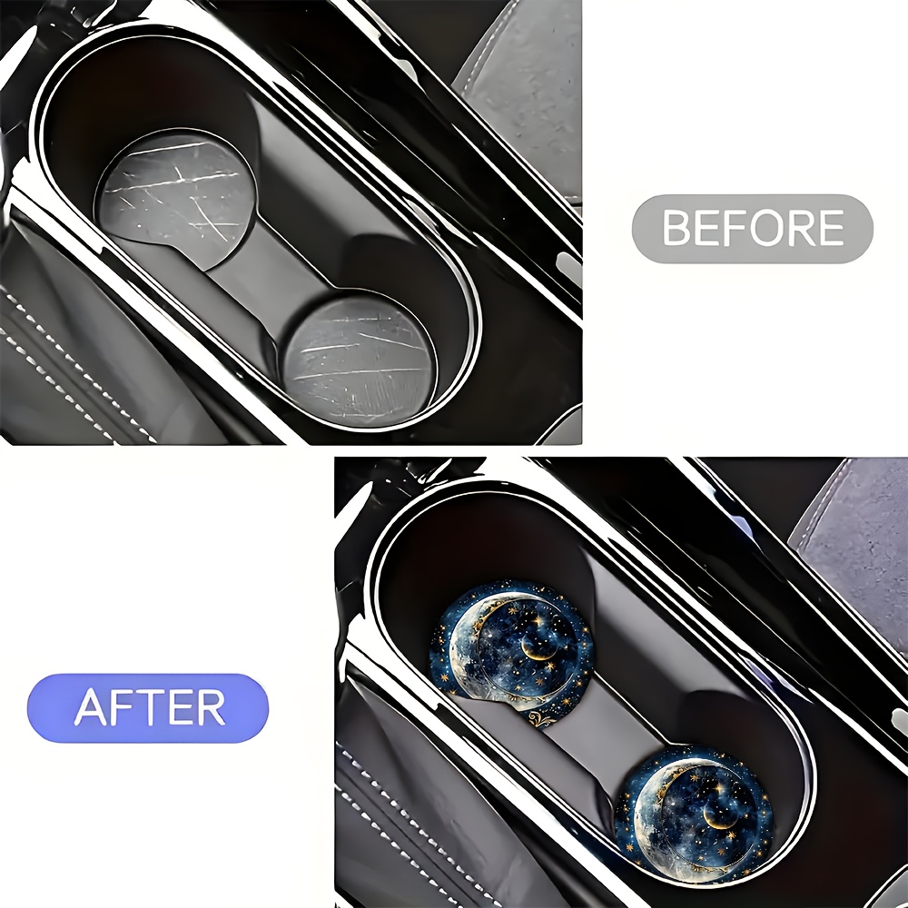 2 Stück Starry Night Moon Auto – Men Accessories Ideas Bewertung und Preis