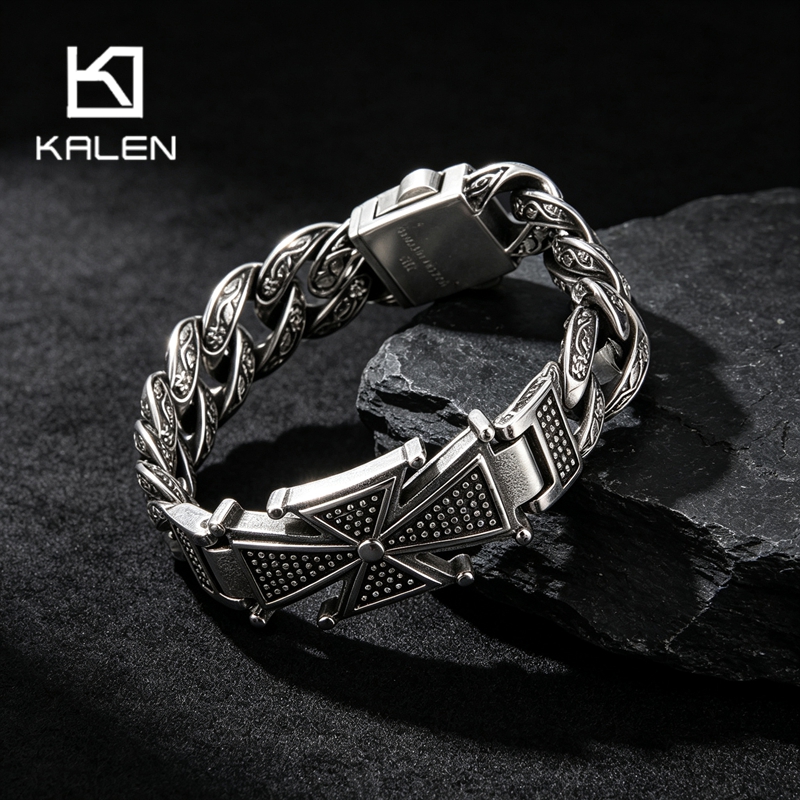 Kalen Vintage Edelstahl Eisenk – Men Accessories Bd Bewertung und Preis