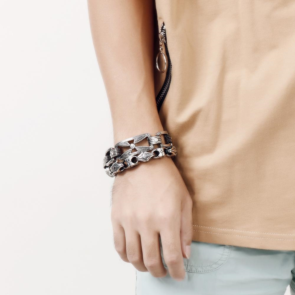KALEN Punk-Kreuz-Armband für H – Men Accessories Bd Bewertung und Preis