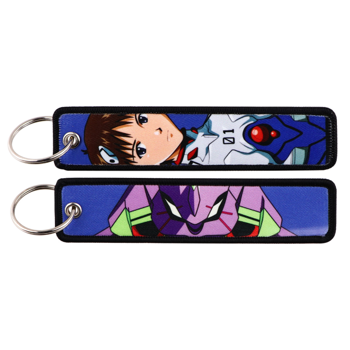 Anime EVA Bestickte Schlüssela – Men Accessories Sale Bewertung und Preis