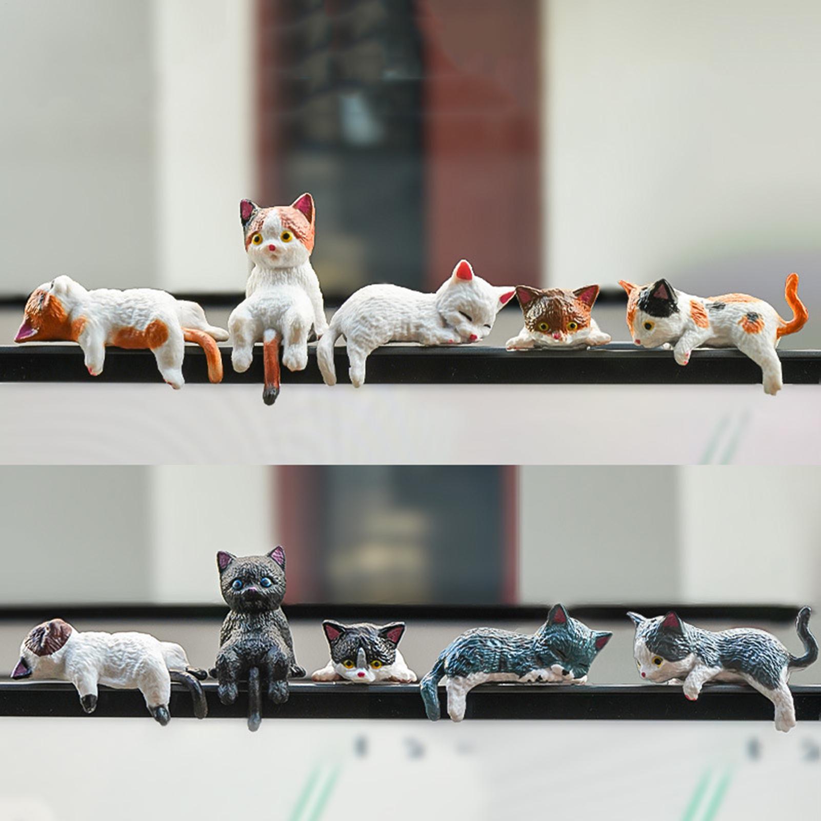 10 Stück Niedliche Mini-Katzen – Men Accessories India Bewertung und Preis