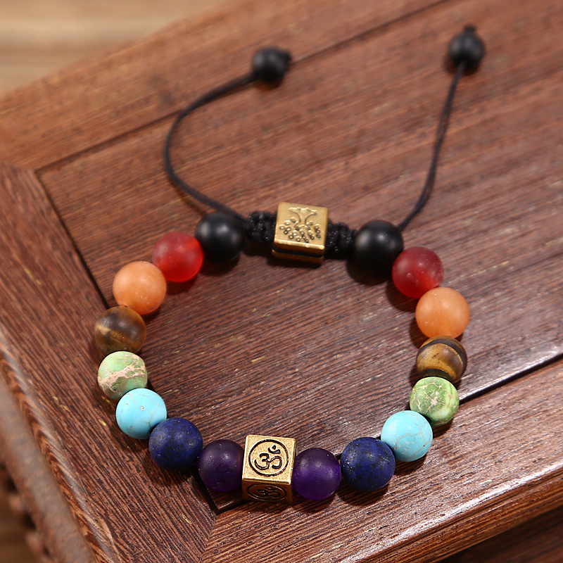 7-Chakra-Armbänder, Armreifen  – Men Accessories India Bewertung und Preis