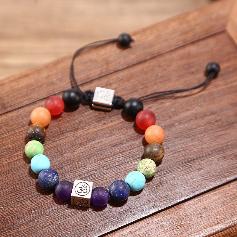 7-Chakra-Armbänder, Armreifen  – Men Accessories India Bewertung und Preis