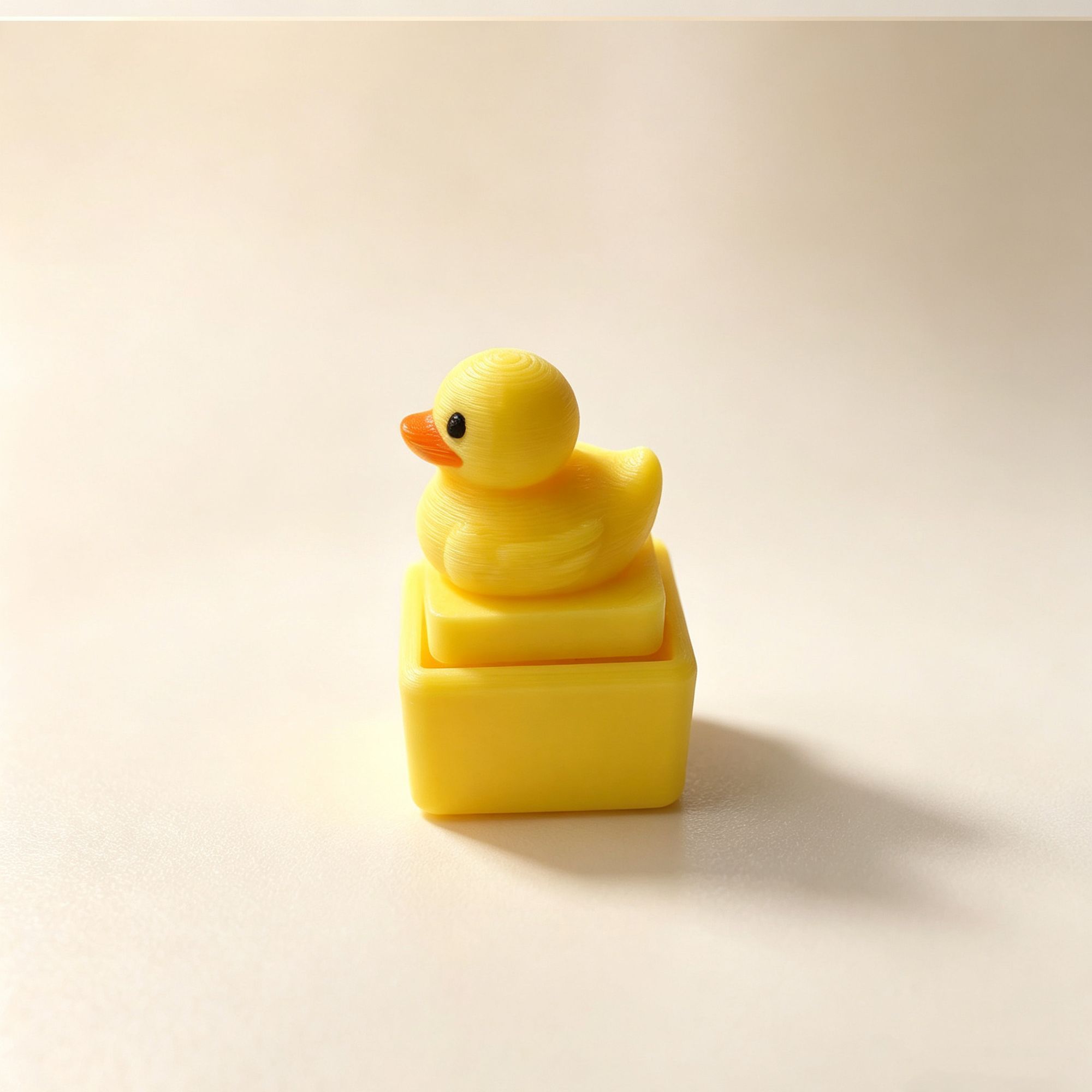 Niedlicher gelber Enten-Druckk – Men Accessories Pendant Bewertung und Preis