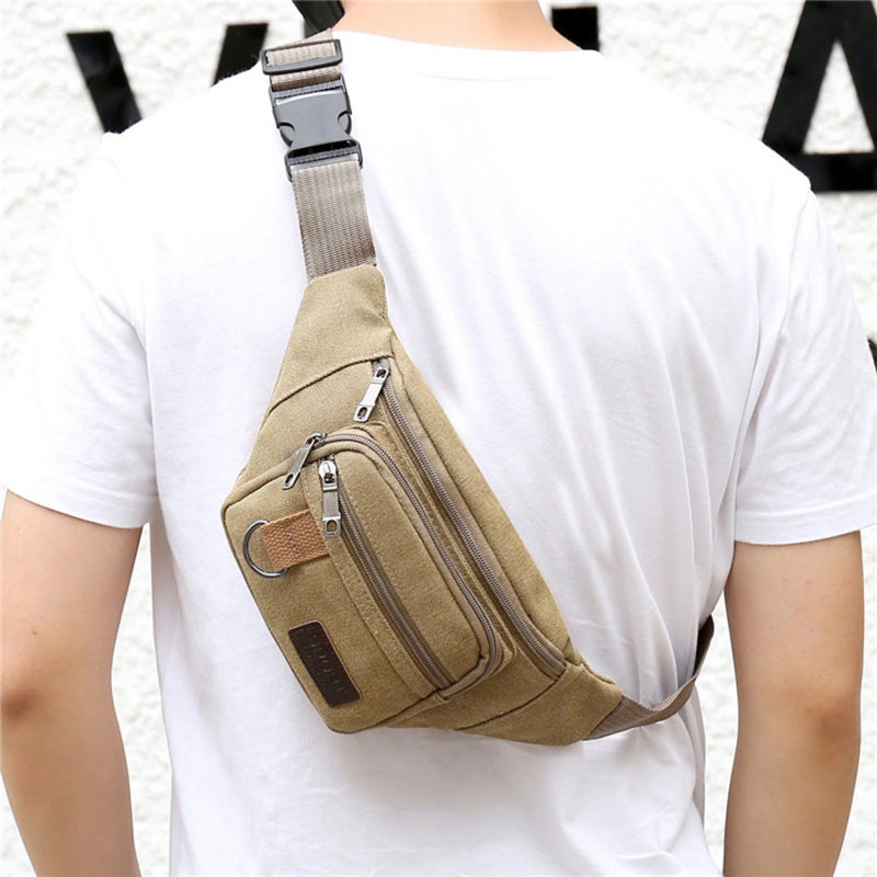 Brusttasche aus Canvas, Hüftta – Men Accessories Bag Bewertung und Preis