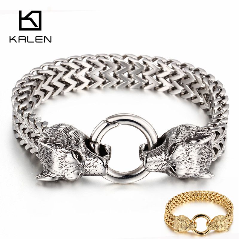 KALEN 19-23cm Rock Viking Wolf – Men Accessories Bd Bewertung und Preis