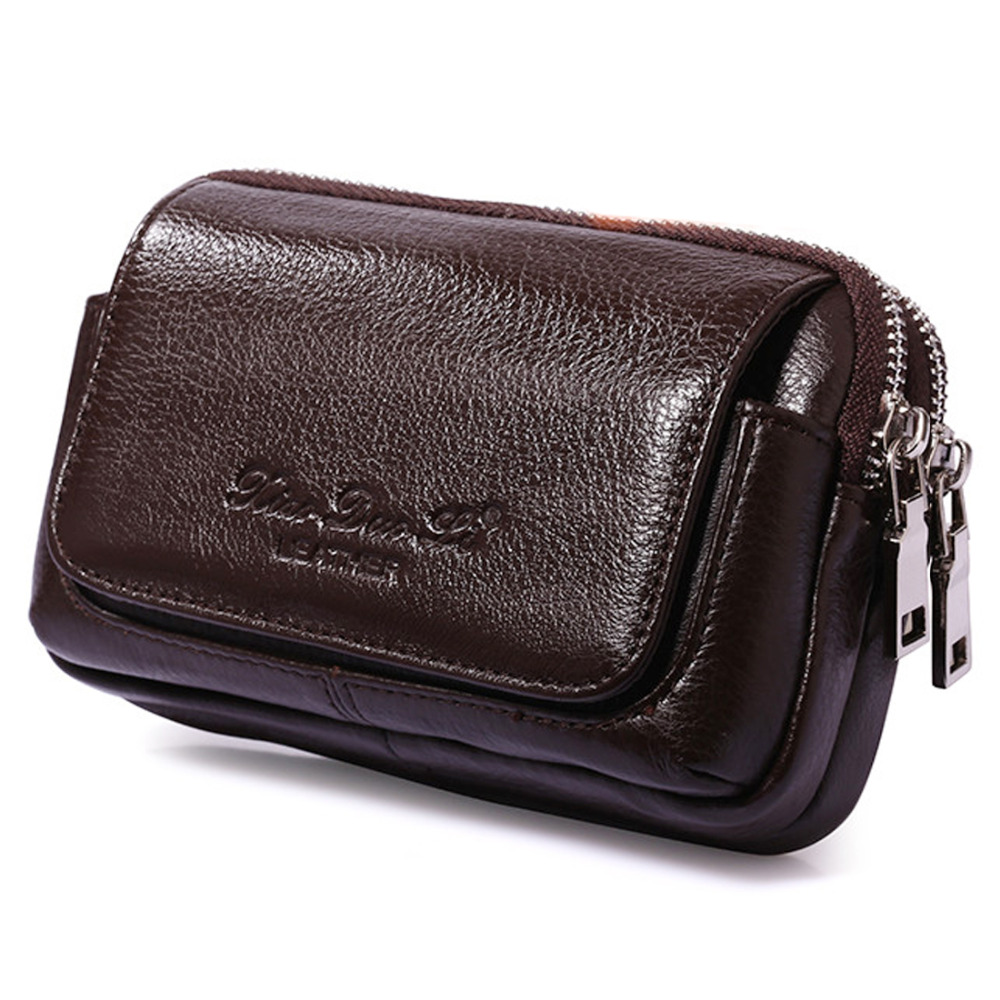 Männer Echtes Leder Taille Fan – Men Accessories Bag Bewertung und Preis