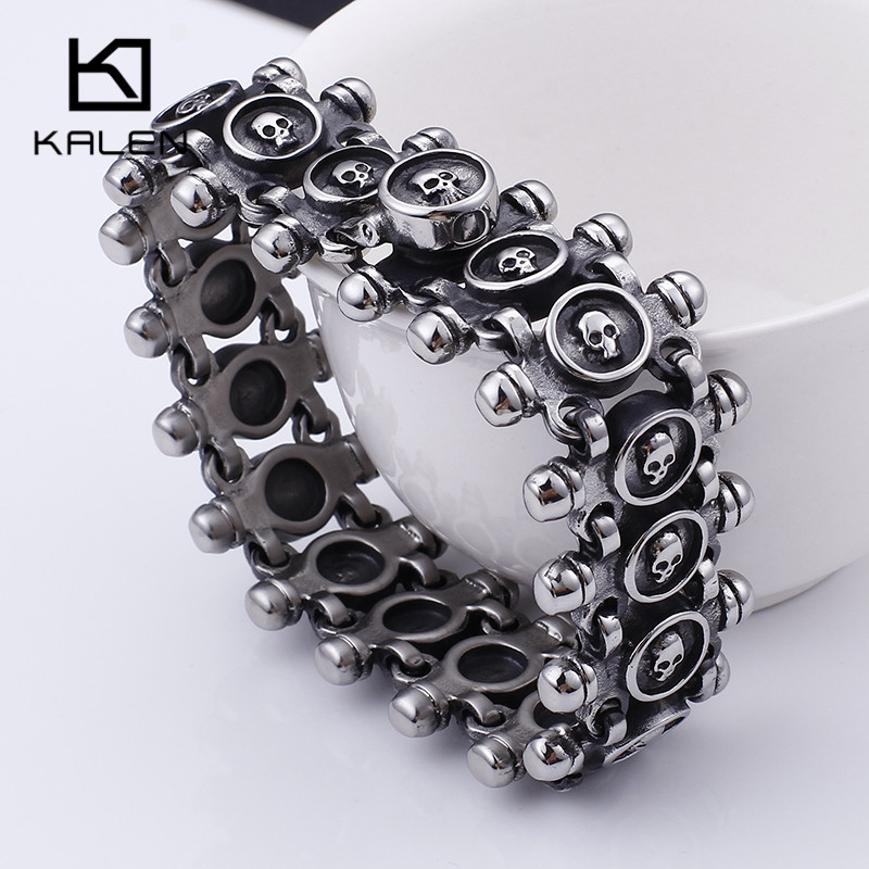 KALEN Punk Vintage Totenkopf-A – Men Accessories Bd Bewertung und Preis