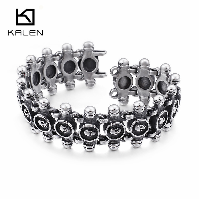KALEN Punk Vintage Totenkopf-A – Men Accessories Bd Bewertung und Preis