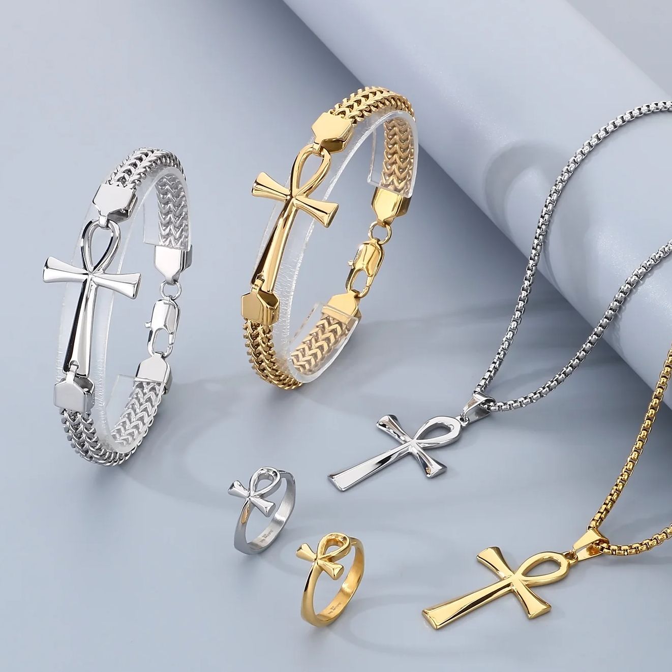 Haoyi Edelstahl Ägypten Cruz R – Men'S Accessories Jewelry Egypt Bewertung und Preis