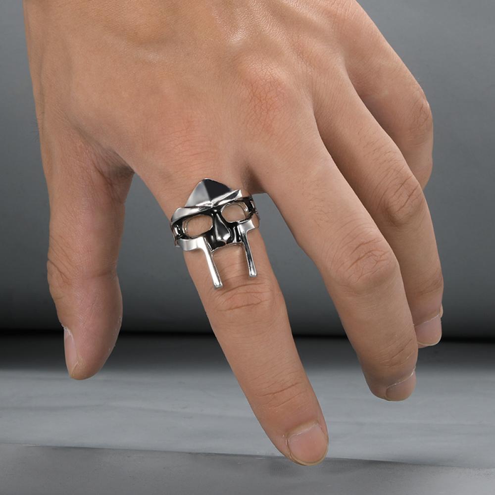 Goth Hip Hop Clasic MF Doom Ri – Men'S Accessories Jewelry Egypt Bewertung und Preis
