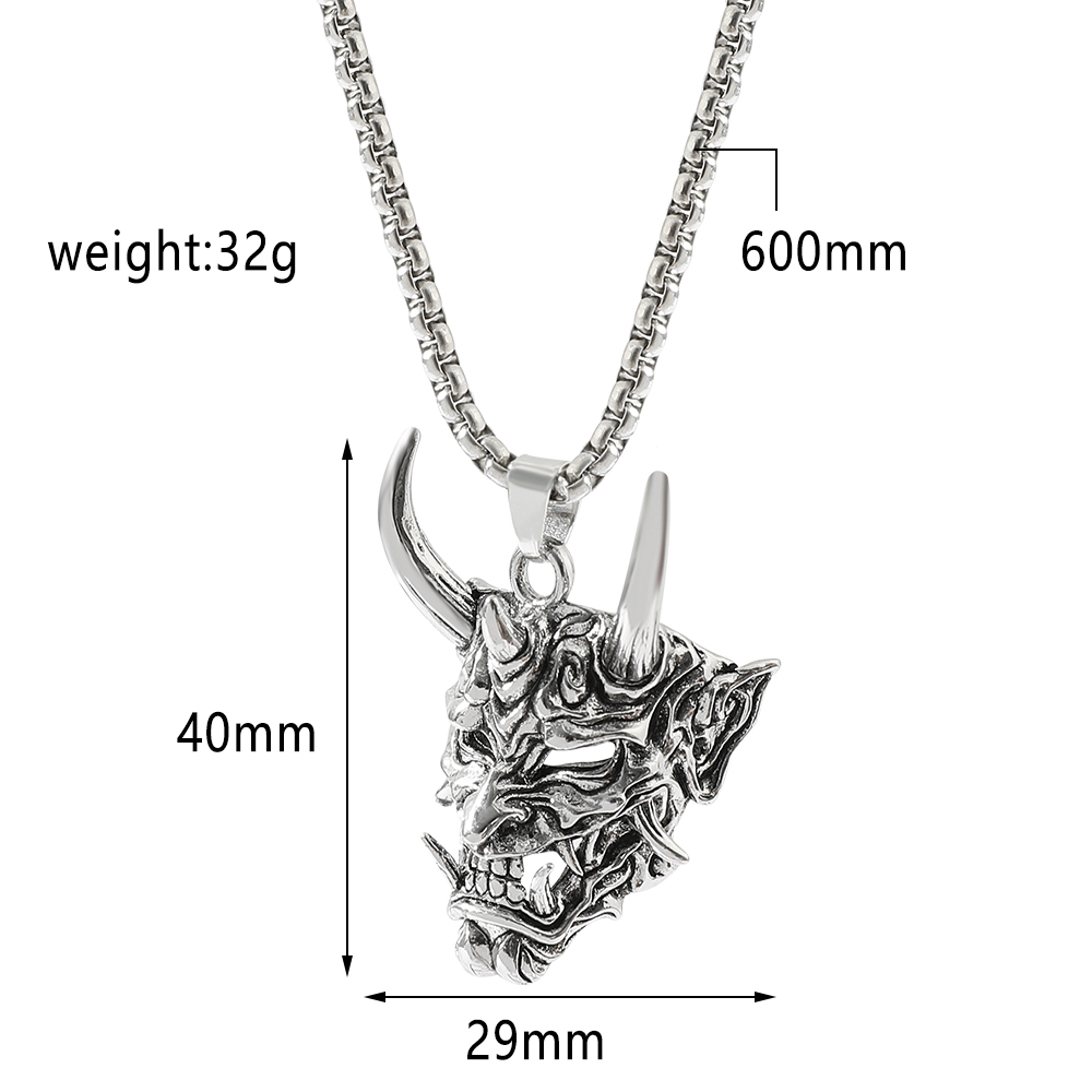 Handsome Rascal Ghost Mask Anh – Men Accessories Pendant Bewertung und Preis