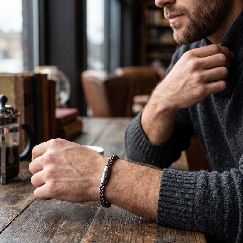 Neues Edelstahl-Armband für Mä – Men Accessories Bd Bewertung und Preis