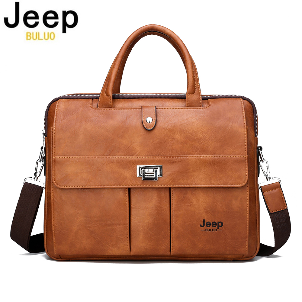Jeep Buluo Herren-Leder-Aktent – Men Accessories Bag Bewertung und Preis
